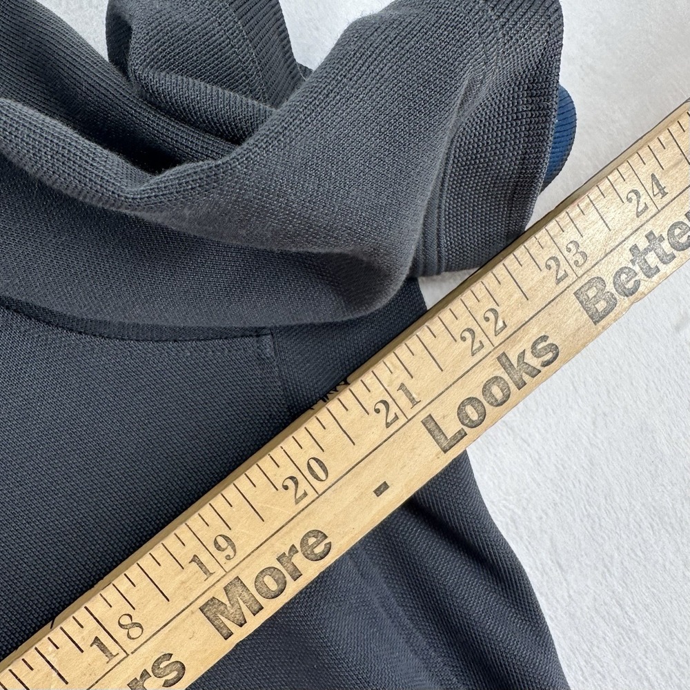Lululemon Tech Pique‎ Polo Shirt Mens Medium Gray Short Sleeve Performance Golf - Picture 5 of 6